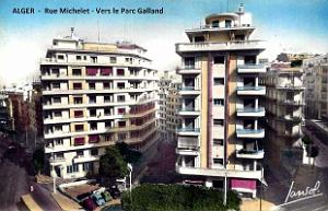 Alger - Rue Michelet - Vers le parc Galland