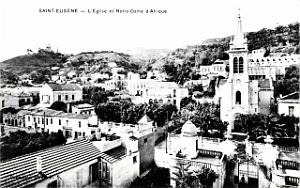 Alger - Saint-Eugene - L'Eglise et N.D. d'Afrique