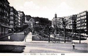 Alger - Square du General Farre - 1934