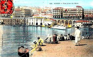 Alger - Vue prise du Mole - 1907