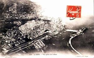 Alger - Vue prise en ballon