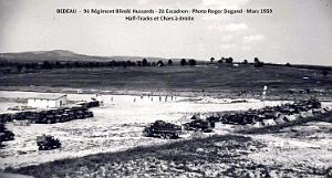 Bedeau - 9e Hussards - 2e Escadron - 1959 