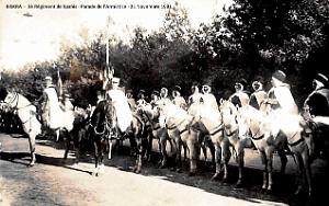 Biskra - 3e Regiment de Spahis - Parade de l'Armistice - 21 Novembre 1931