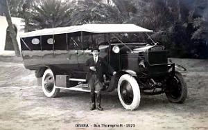 Biskra - Bus Thornycroft - 1921