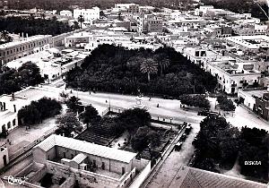 Biskra - Vue aerienne 