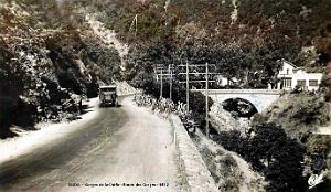 Blida - Gorges de la Chiffa - Route des Gorges - 1952