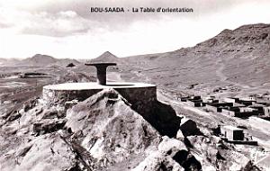 Bou-Saada - La Table d'orientation