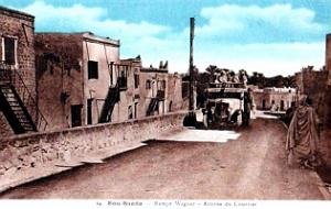 Bou-Saada - Rampe Wagner - Arrivee du Courrier