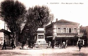 Boufarik - Place Mazagran et Route d'Alger