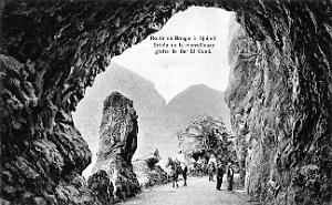 Bougie- Route de Djidjelli - Entree de la Grotte merveilleuse