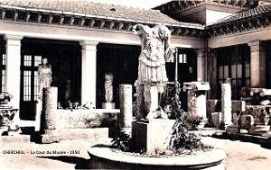 Cherchell - Musee - Cour - 1950