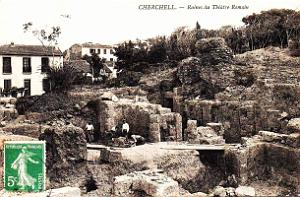 Cherchell - Ruines du Theatre romain - 1914