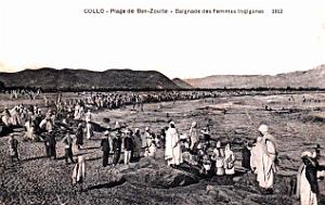 Collo - Plage de Ben-Zouite - Baignade - 1912