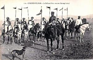 Colomb-Bechar - Colonel Pein et ses Mezrag - 1914