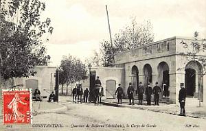 Constantine - Caserne de Bellevue - 1908