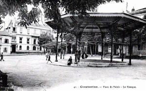 Constantine - Place du Palais - Kiosque