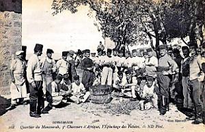 Constantine - Quartier de Mansourah - 3e Chasseurs d'Afrique - Patates