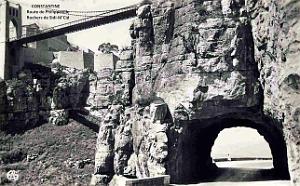 Constantine - Route de Philippeville - Rochers Sidi-M'Cid - 1950