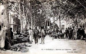 Djidjelli - Marche aux Legumes - 1911