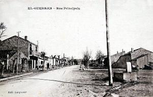 El-Guerrah - Rue principale