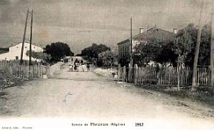 Fleurus - Entree du Village - 1912