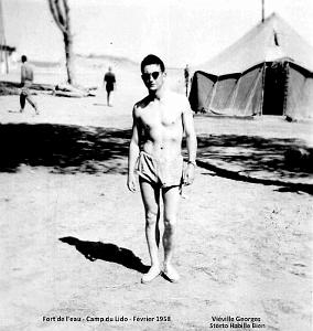 Fort-de-L'eau - Camp du Lido - Fevrier 1958 