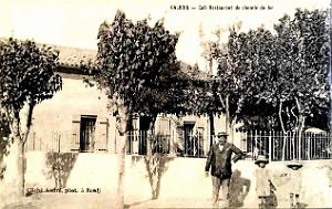 Galbois - pres de Constantine - Cafe-Restaurant du Chemin de Fer
