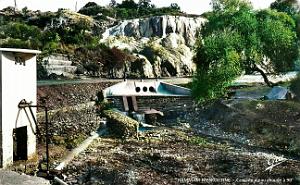 Hammam-Meskoutine - Cascade d'eau chaude a 90o  en 1958 