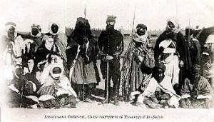 In-Salah - Lieutenant Cottenest - Chef des Touaregs