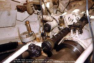 Le Telagh - 9e Hussards - Chaffee M24 - Poste de tirs
