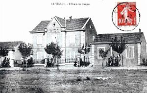 Le Telagh - L'Ecole de Garcons - 1913