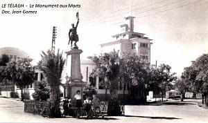Le Telagh - Monument aux Morts - Doc. Jean Gomez