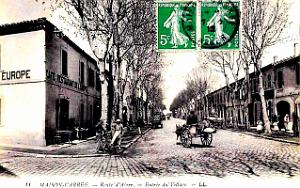 Maison-Carree - Route d'Alger - 1912