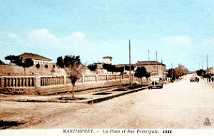 Martimprey - Pres de Frenda - Place et Rue principale - 1948