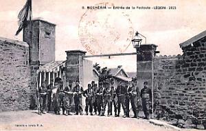 Mecheria - Legion - Entree de la Redoute - 1915