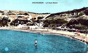 Mostaganem - A 7 kms La Crique Alquier en 1960