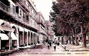 Mostaganem - Place de la Republique - 1923