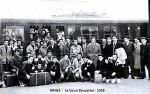 Oran - Cours Descartes a Nimes 1958- 02