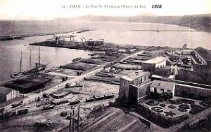 Oran - Fort Sainte-Therese et Entree du Port - 1928
