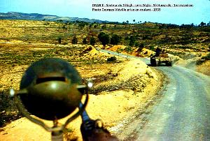 le Telagh - Vers Zegla - 9e Hussards en roulant
