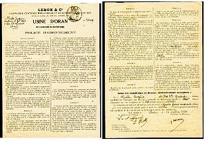 Oran documents divers 106