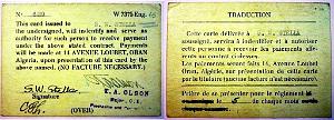 Oran documents divers 1139