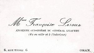 Oran documents divers 1205