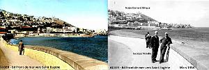 Oran documents divers 1211 Alger - Bd Front de mer
