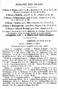 Oran documents divers 277