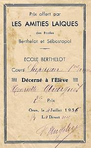 Oran documents divers 608