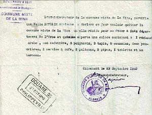 Oran documents divers 682