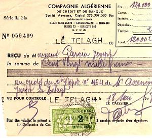 Oran documents divers 704