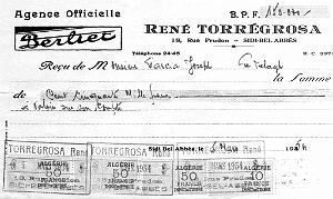 Oran documents divers 714