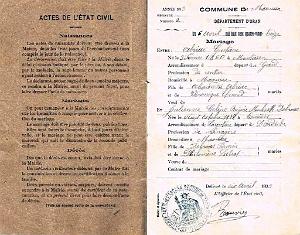 Oran documents divers 722